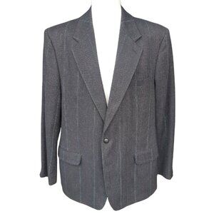 Anthony's of London Charcoal SZ 44 R Wool Men's Blazer Sport Jacket